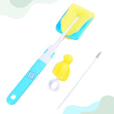 Silicone Baby Milk Bottle Cleaning Brush (Blue)